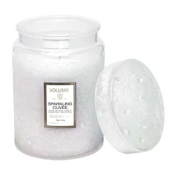 Bougie parfumée en pot de verre 100 heures, Sparkling Cuvée
