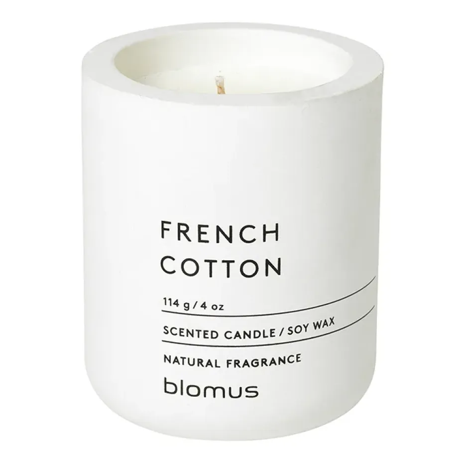 Bougie parfumée Fraga 24 heures, French Cotton-Lily White