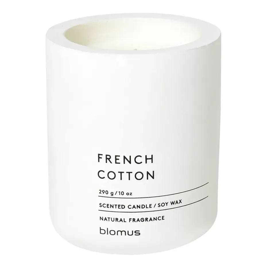 Bougie parfumée Fraga 55 heures, French Cotton-Lily White