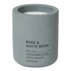 Bougie parfumée Fraga 55 heures, Rose & White Musk-Flintstone