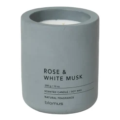 Bougie parfumée Fraga 55 heures, Rose & White Musk-Flintstone