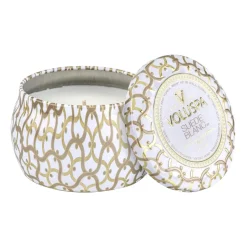 Bougie parfumée Maison Blanc Mini Tin 25 heures, Suede Blanc