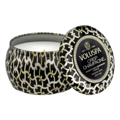 Bougie parfumée Maison Noir Mini Tin 25 heures, Crisp Champagne