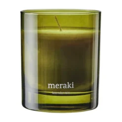 Bougie parfumée Meraki, 35 heures, Pluie de lavande
