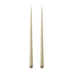 Bougies LED ester & erik lot de 2, 14 Pale ginger, 40cm