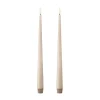 Bougies LED ester & erik lot de 2, 11 Ice Latte , 30 cm