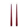 Bougies LED ester & erik lot de 2, 36 Winter Berry , 30 cm