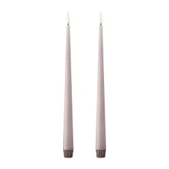 Bougies LED ester & erik lot de 2, 52 Soft Rose , 30 cm