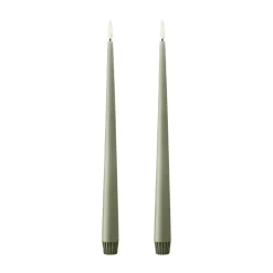 Bougies LED ester & erik lot de 2, 69 Artichoke , 30 cm