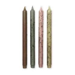 Bougies Mura, 4 pièces, Multi