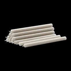 Bougies Nagel ensemble de 12, Linen grey