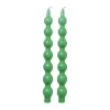 Bougies Rice 30,2 cm lot de 2, Green