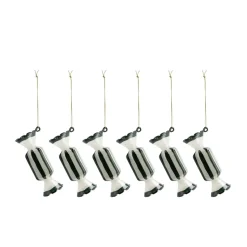 Boule de Noël Bonbons, 6-pack, Vert