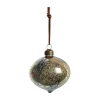 Boule de Noël Nosille 10 cm, Argent-or