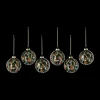 Boule de Noël Overcast Ø8 cm, lot de 6, Vert