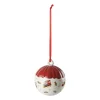 Boule de Noël Toy's Delight Decoration Ø6 cm, Blanc-rouge