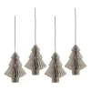 Boules de Noël Tree lot de 4, Beige