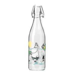 Bouteille de verre Moomin 0,5 l, Fun in the water