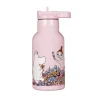 Bouteille d’eau Mumin Meadow 34 cl, Rose