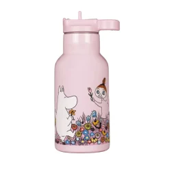 Bouteille d’eau Mumin Meadow 34 cl, Rose
