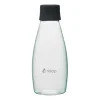 Bouteille en verre avec bouchon à vis Retap Go 05 50 cl, Grey