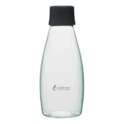 Bouteille en verre avec bouchon à vis Retap Go 05 50 cl, Grey