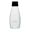 Bouteille en verre avec bouchon à vis Retap Go 05 50 cl, Black