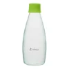 Bouteille en verre avec bouchon à vis Retap Go 08 80 cl, Forest green