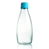 Bouteille en verre Retap 0,8 L, bleu clair