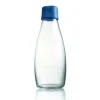 Bouteille en verre Retap 0,5 L, Bleu foncé