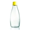 Bouteille en verre Retap 0,8 L, jaune