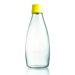 Bouteille en verre Retap 0,8 L, jaune