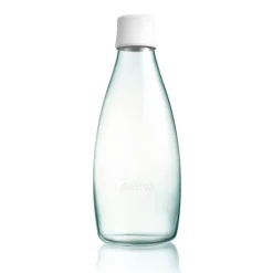 Bouteille en verre Retap 0,8 L, givré