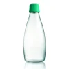 Bouteille en verre Retap 0,8 L, vert foncé