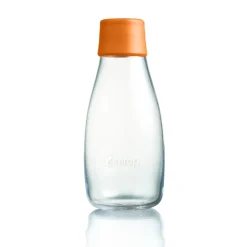 Bouteille en verre Retap 0,3 L, orange