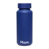 Bouteille isotherme Design Letters, Mom-midnight blue