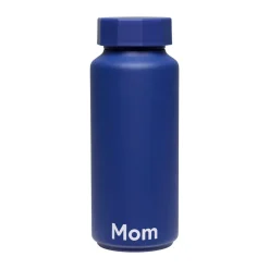 Bouteille isotherme Design Letters, Mom-midnight blue