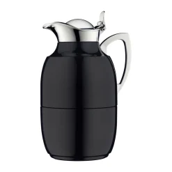 Bouteille isotherme Juwel 1 l, Acier inoxydable noir brillant