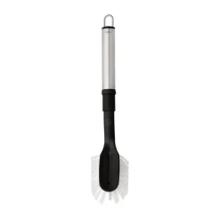 Brosse à vaisselle avec tête remplaçable Heirol, Noir-acier inoxydable