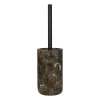 Brosse wc Marble 36 cm, Marron