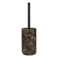 Brosse wc Marble 36 cm, Marron