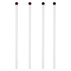 Bâtonnets à boisson Pure 4 pièces, Rouge