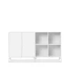 Buffet Pair, new white 101, pieds blancs laqués