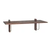 Bureau Corbel 100x45cm, Dark stained oak