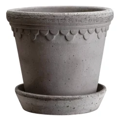 Cache-pot Københavner Ø16 cm, Gris