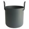 Cache-pot Tivoli Ø30 cm haut, gris foncé