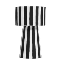 Cache-pot Toppu Ø15 cm, noir-blanc