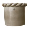 Cache-pot Twine Ø 22 cm, Beige