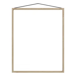 Cadre en chêne Moebe 40x50 cm, Transparent, Bois, Noir