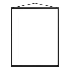 Cadre Moebe 40x50 cm, Transparent, Noir
